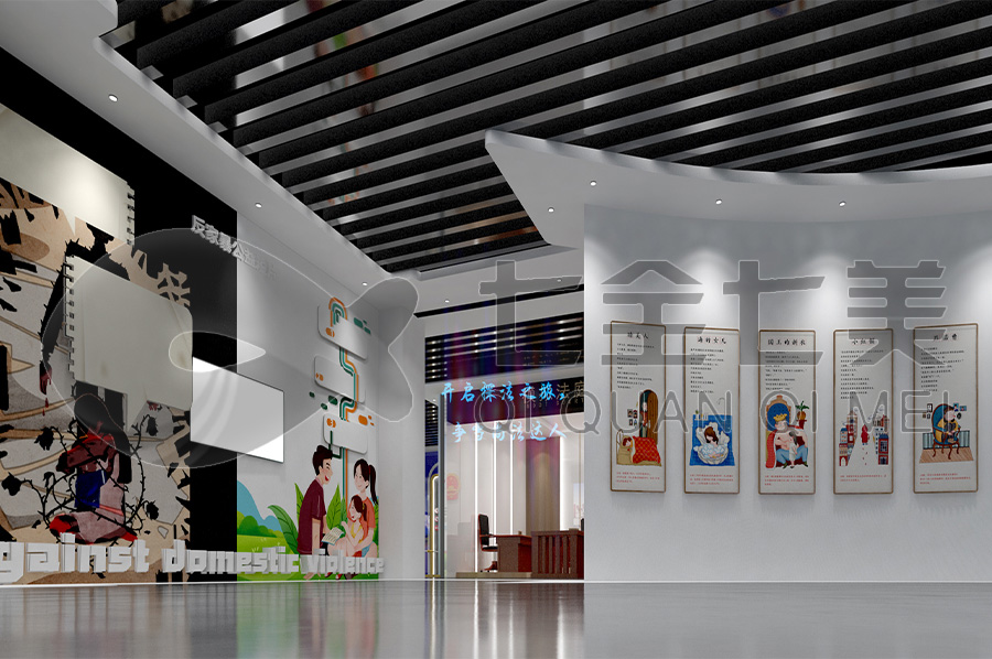 法治教育展館施工，法制教育基地方案，法制教育展廳建設(shè)