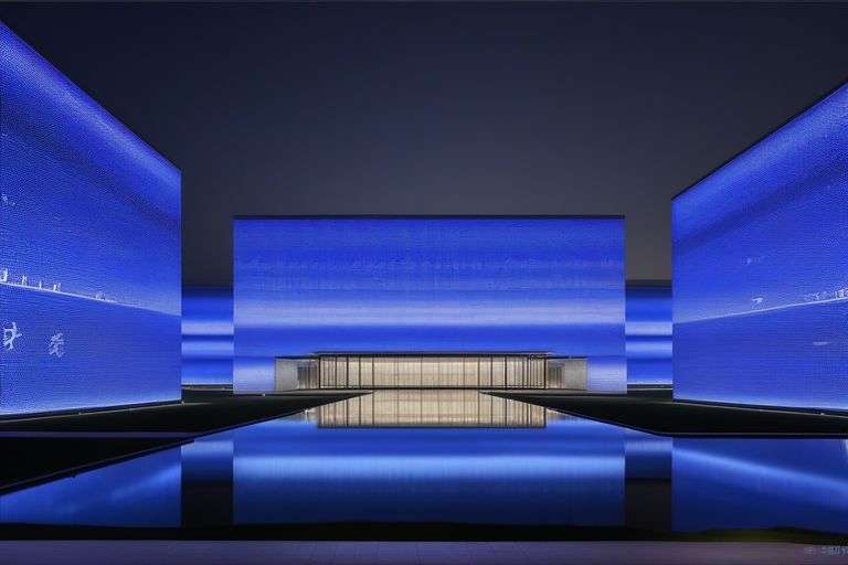 新能源展館效果圖,
