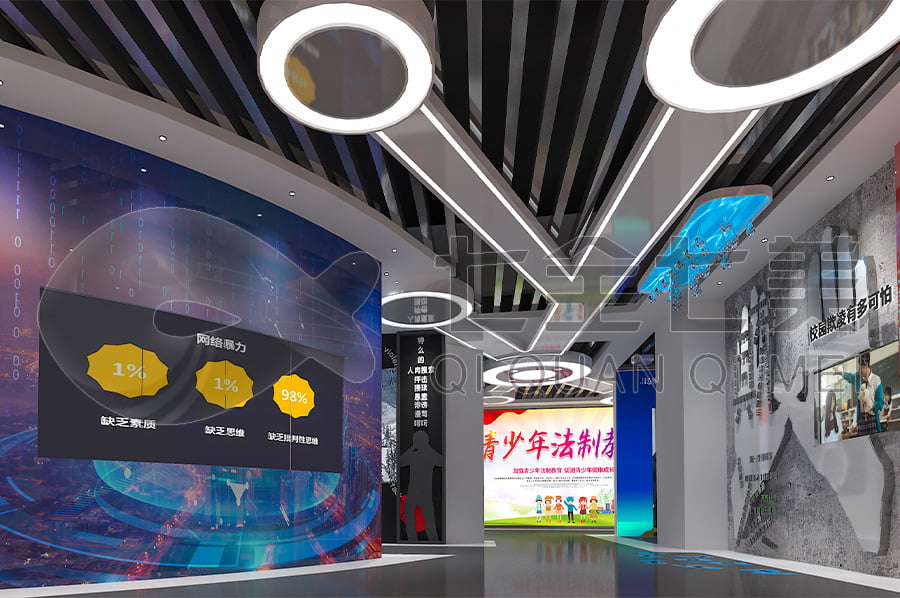 法制教育館，普法教育展館方案設(shè)計(jì)公司，法院普法教育平臺設(shè)計(jì)平面圖